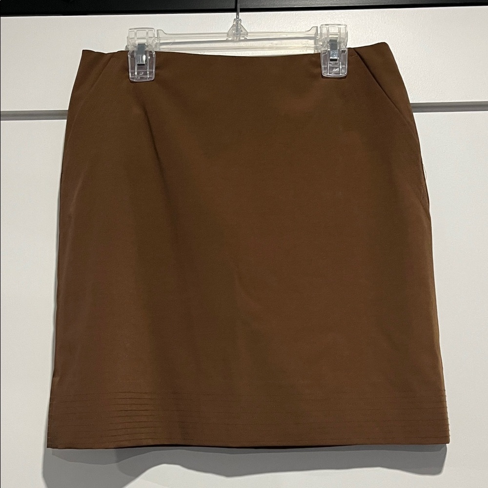 INC International Concepts Brown Mini Skirt